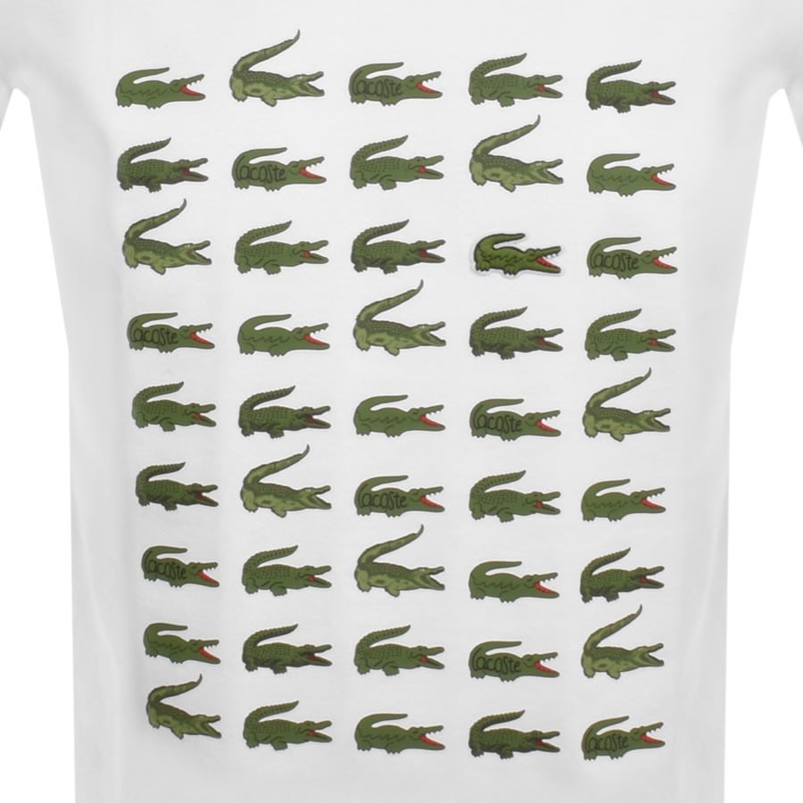 Lacoste Logo T Shirt White
